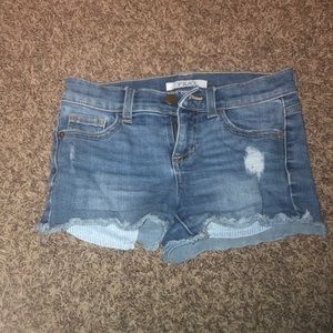 Jean shorts